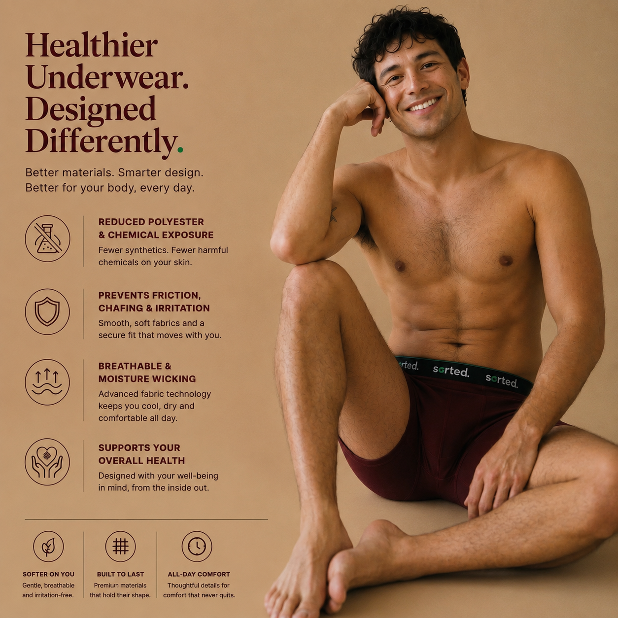 Organic Cotton Boxer Briefs