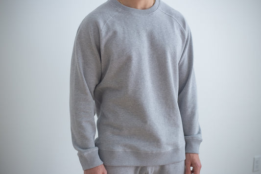 Organic Cotton Midweight Raglan Crewneck
