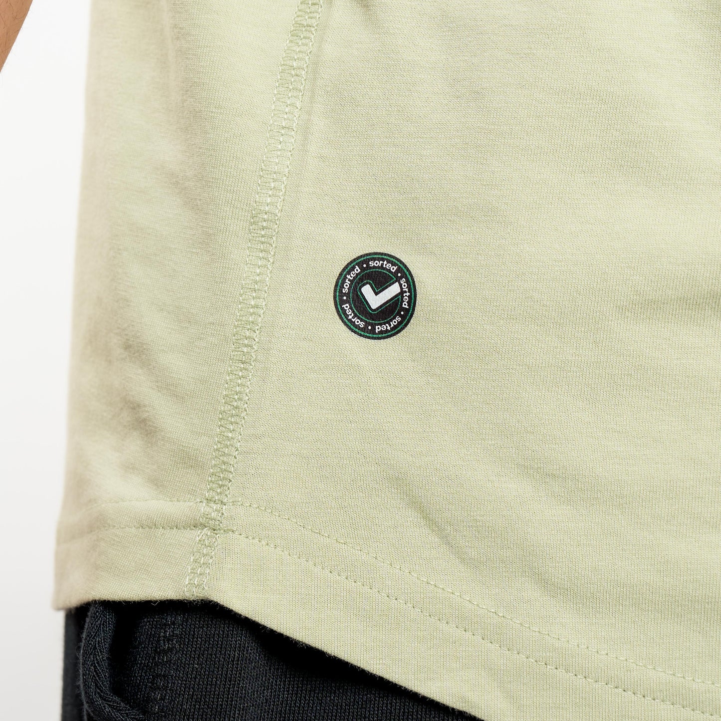 Organic Cotton Midweight T-Shirt Curved Hem