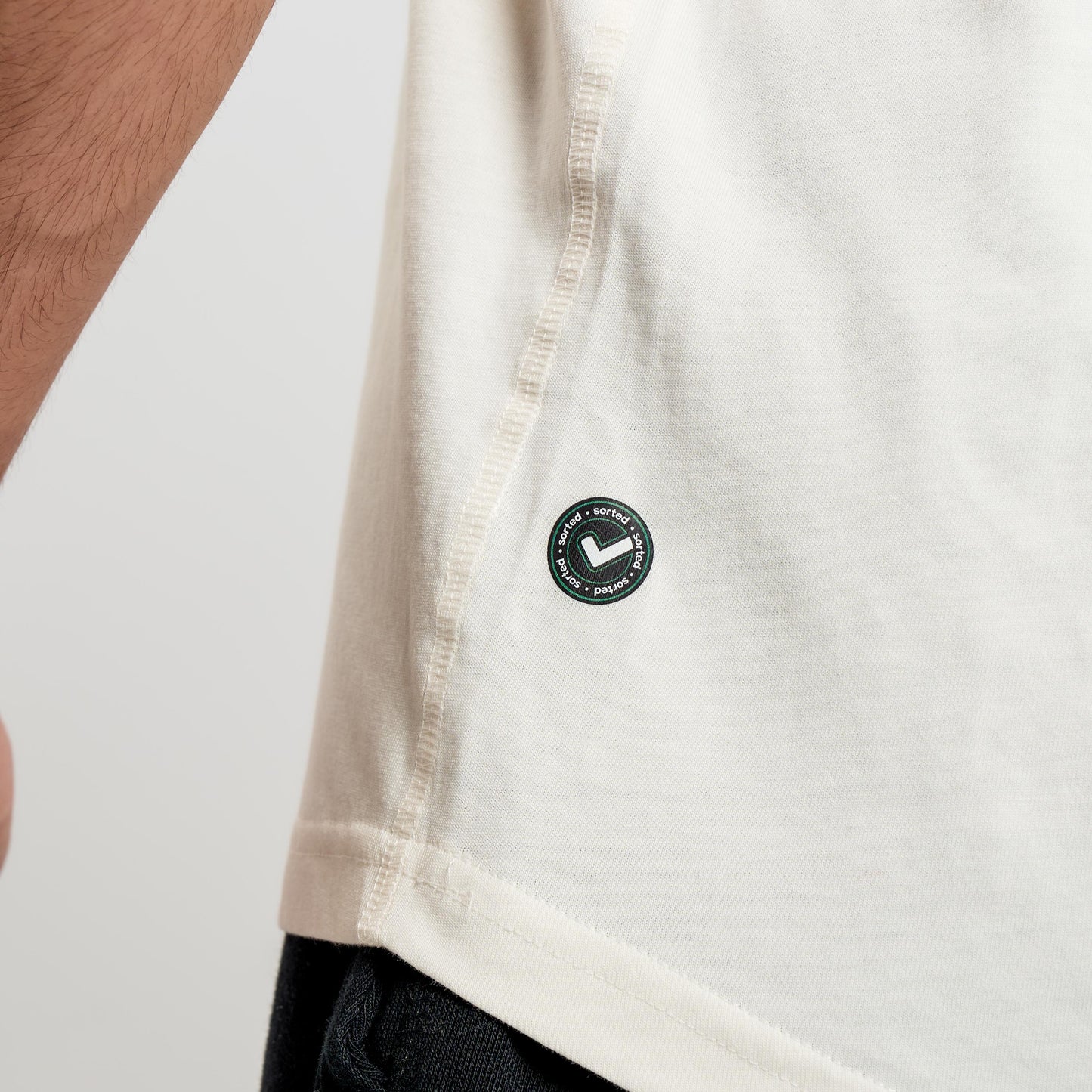 Organic Cotton Midweight T-Shirt Curved Hem