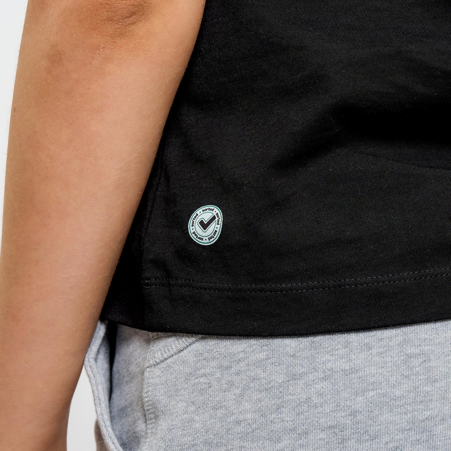 Organic Cotton Cropped T-Shirt