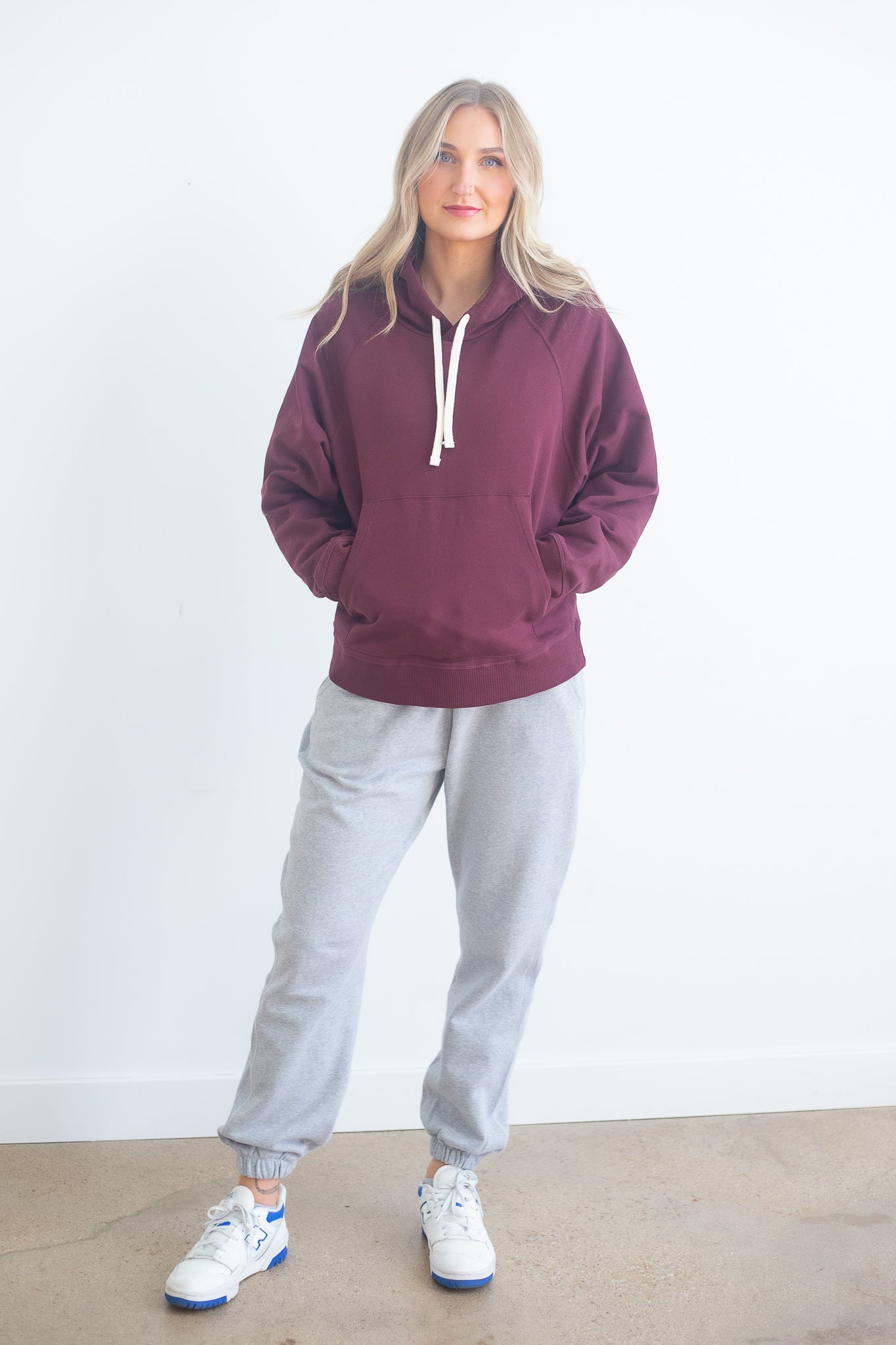 Women's Organic Cotton Midweight Raglan Hoodie