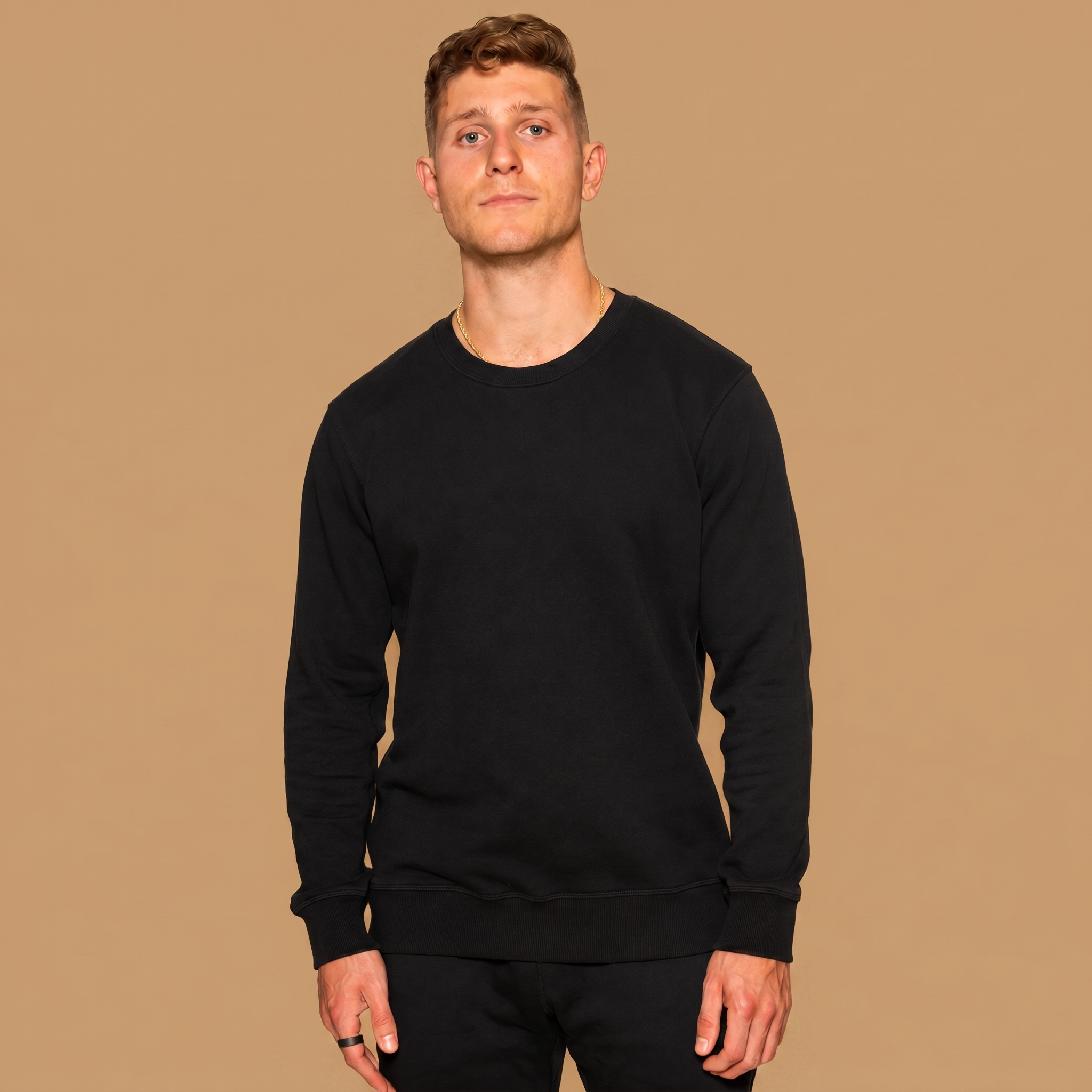 Organic Cotton Midweight Crewneck