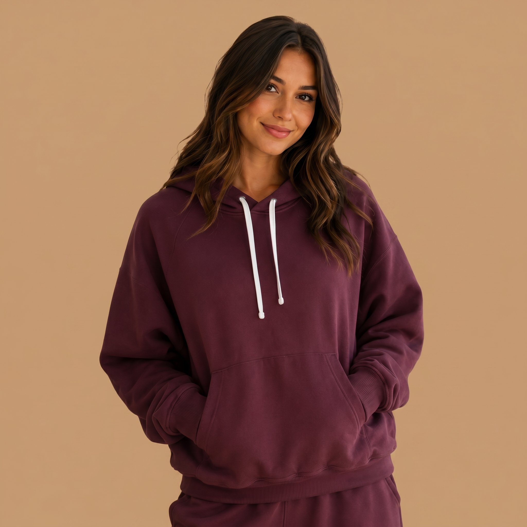 Women's Organic Cotton Midweight Raglan Hoodie