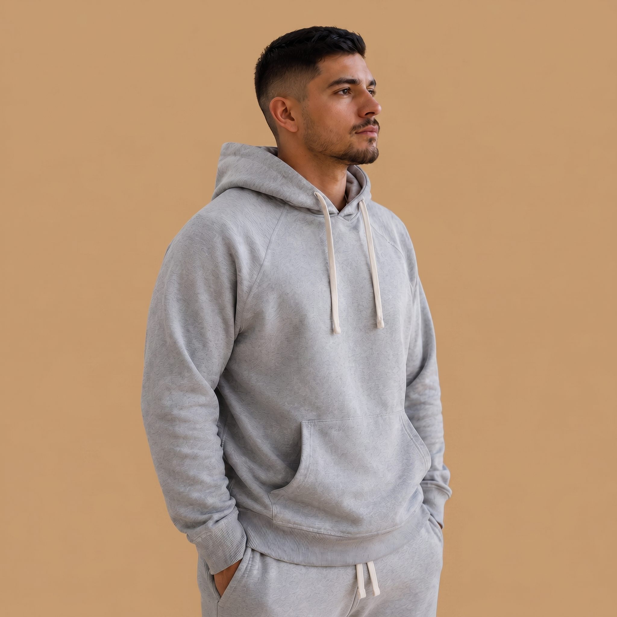Men's Organic Cotton Midweight Raglan Hoodie
