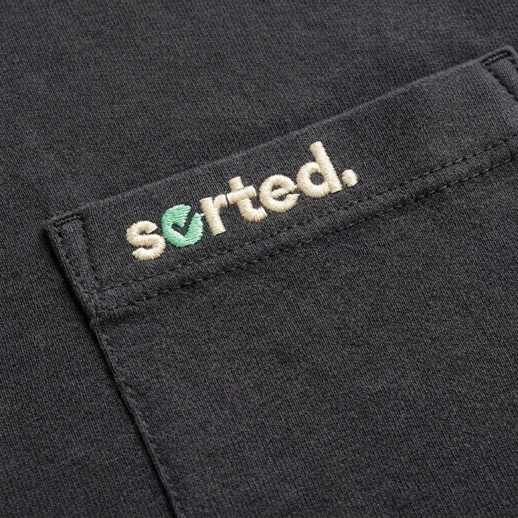 Organic Cotton Long Sleeve Pocket T-Shirt