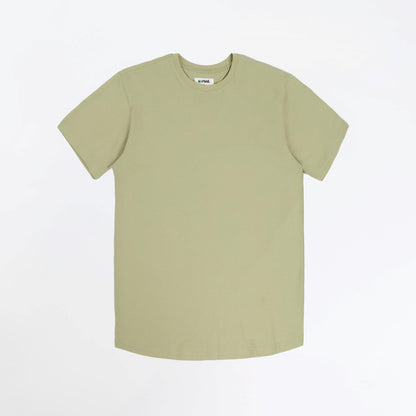 Organic Cotton Midweight T-Shirt Curved Hem