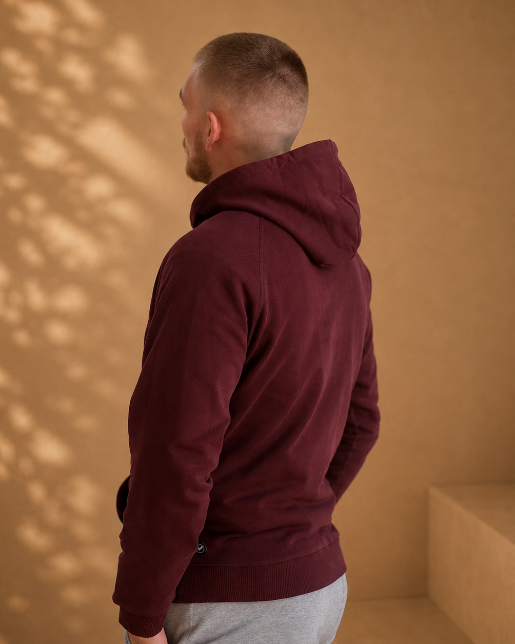 Men's Organic Cotton Midweight Raglan Hoodie