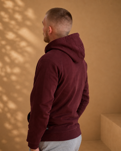 Men's Organic Cotton Midweight Raglan Hoodie