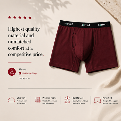 Organic Cotton Boxer Briefs