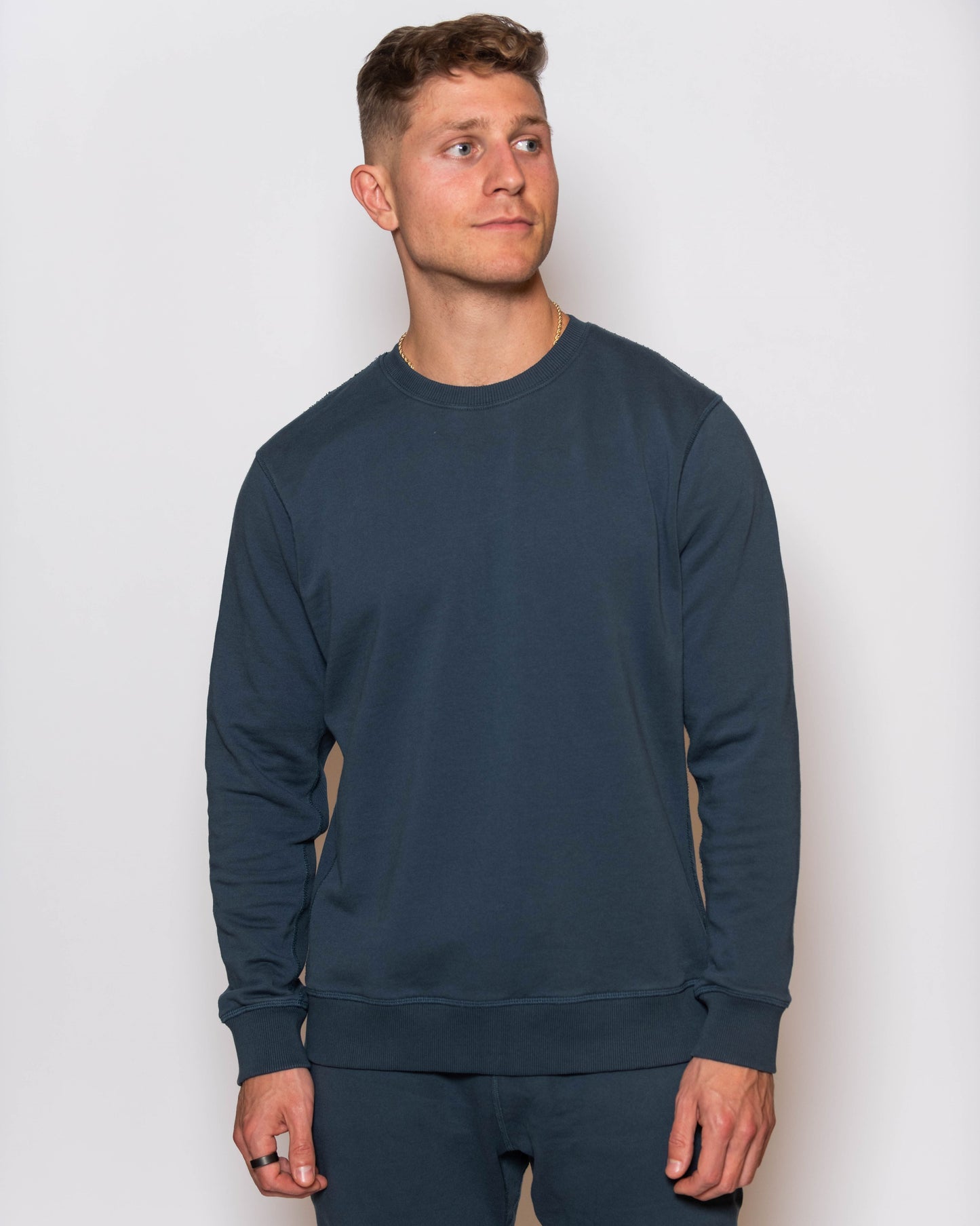 Organic Cotton Midweight Crewneck