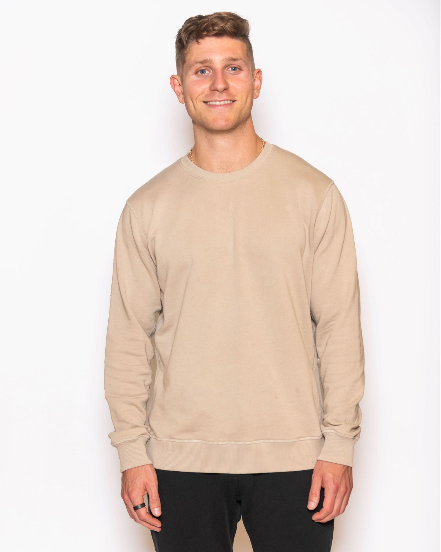 Organic Cotton Midweight Crewneck
