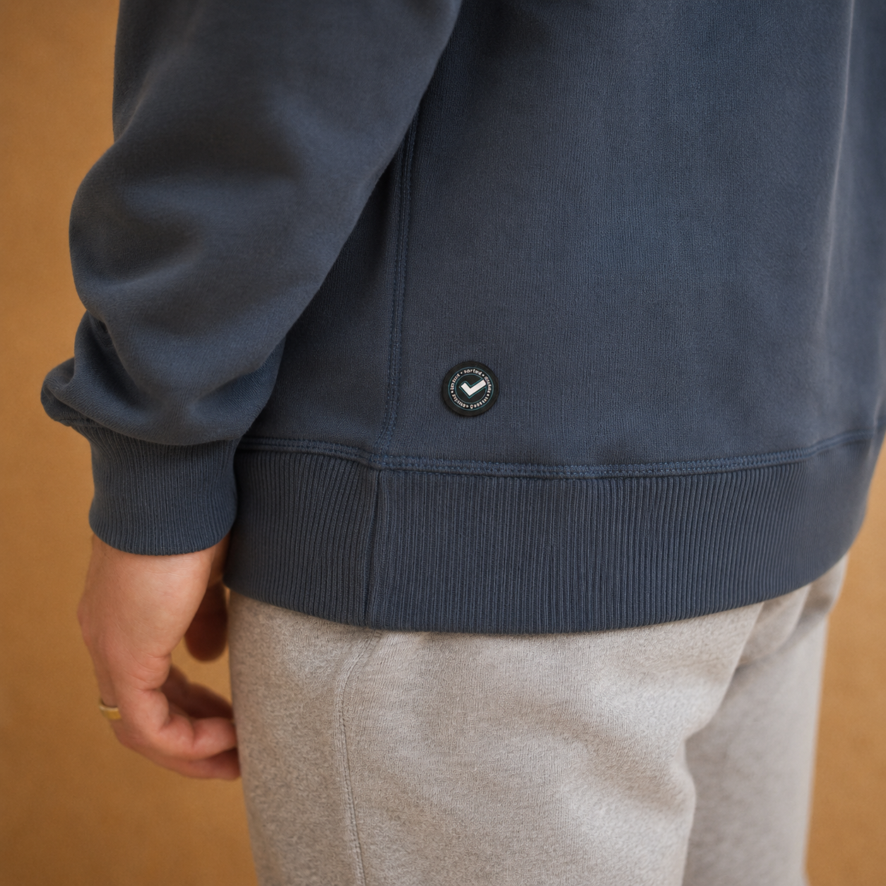 Men's Organic Cotton Midweight Raglan Hoodie
