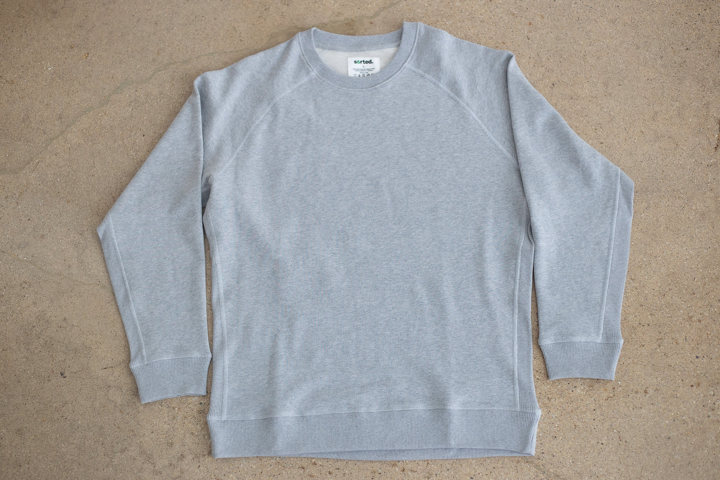 Organic Cotton Midweight Raglan Crewneck