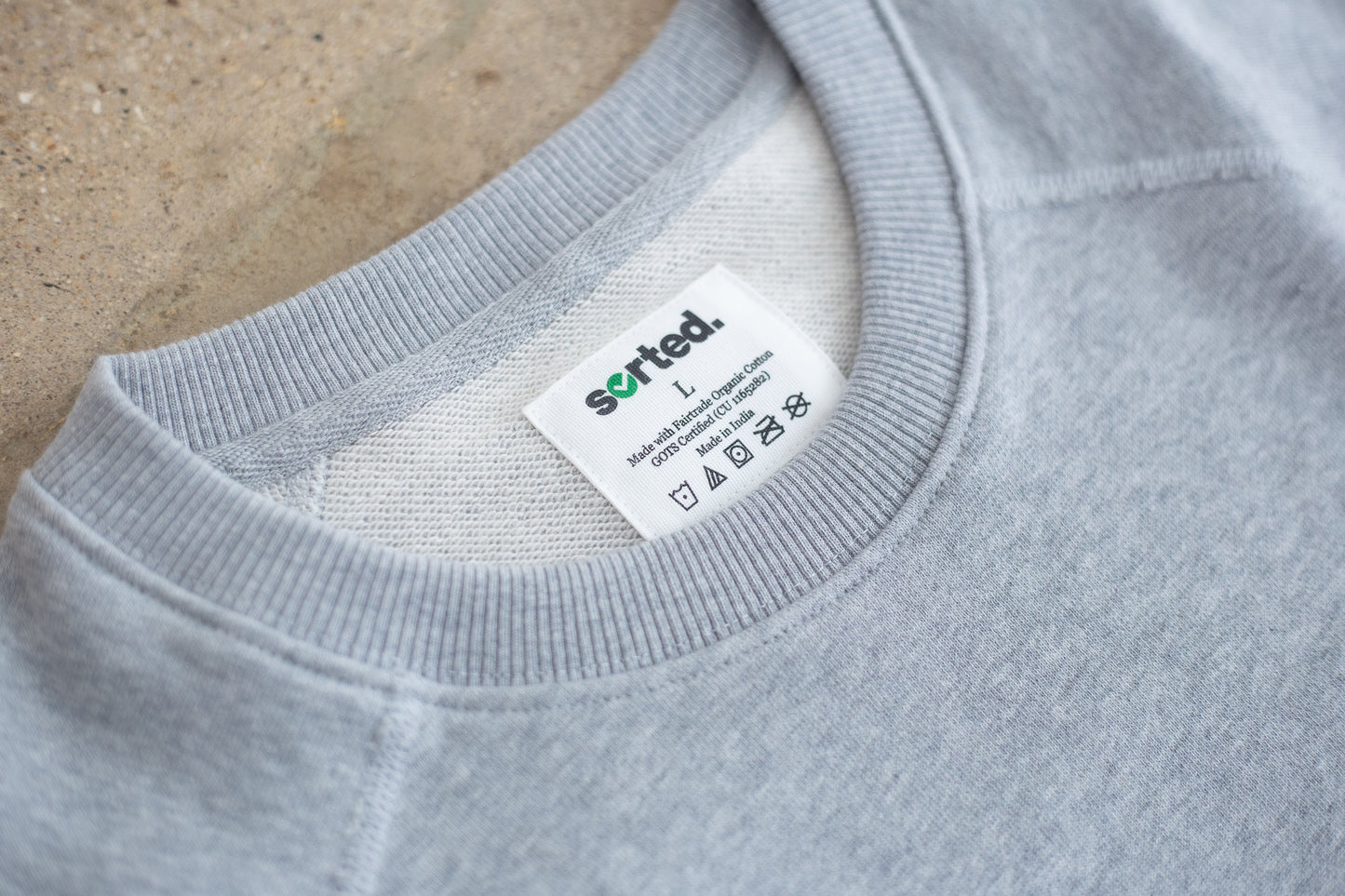 Organic Cotton Midweight Raglan Crewneck
