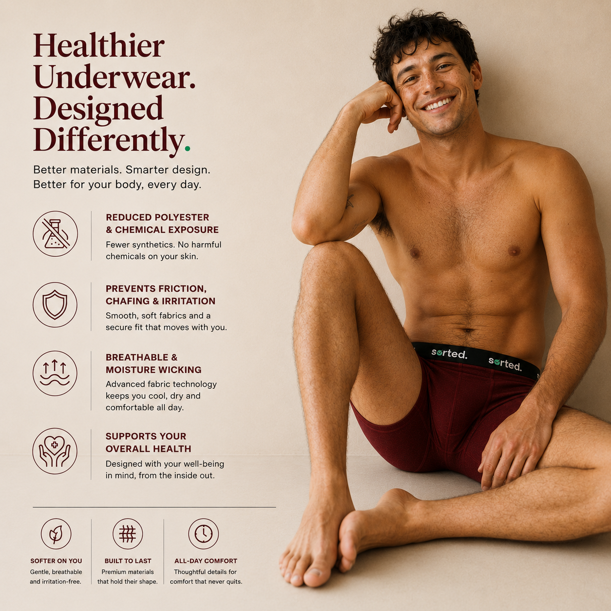 Organic Cotton Boxer Briefs