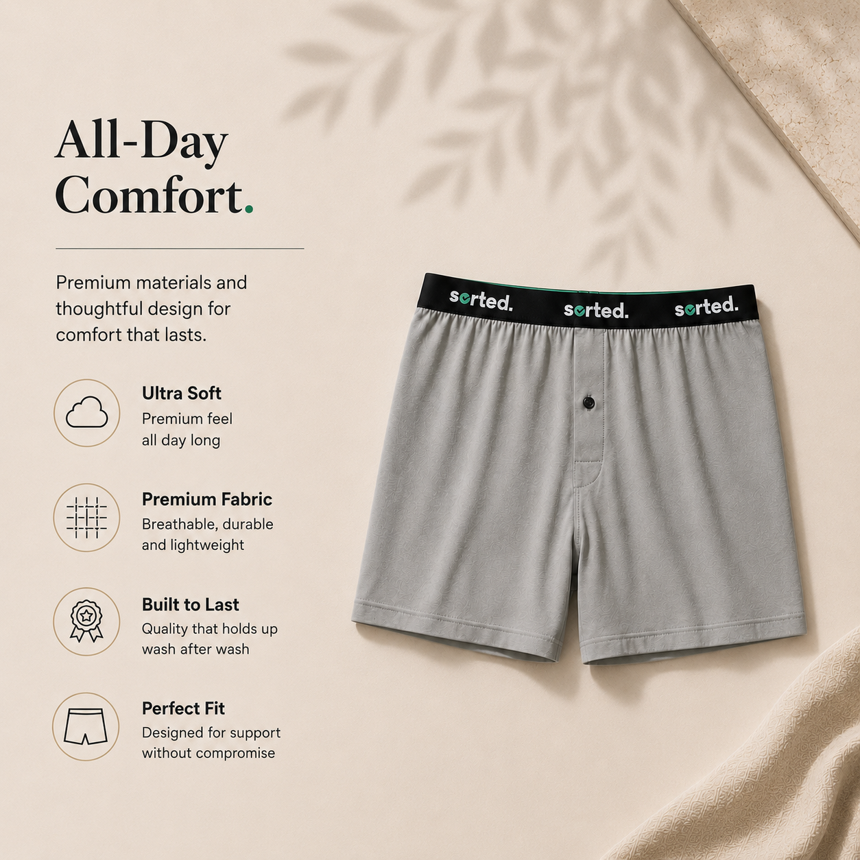 Organic Cotton Boxers