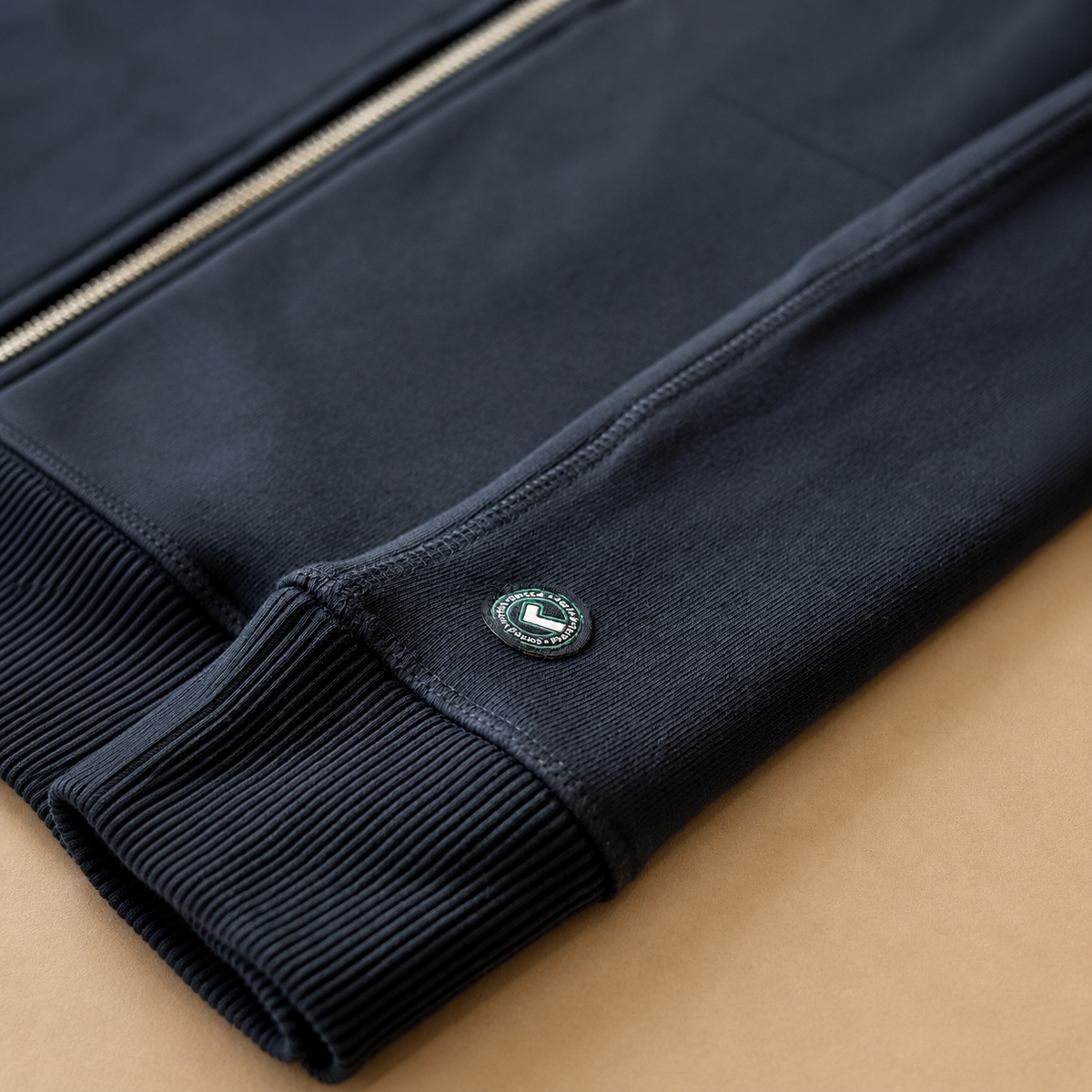 Organic Cotton Heavyweight Fleece Zip Up Hoodie
