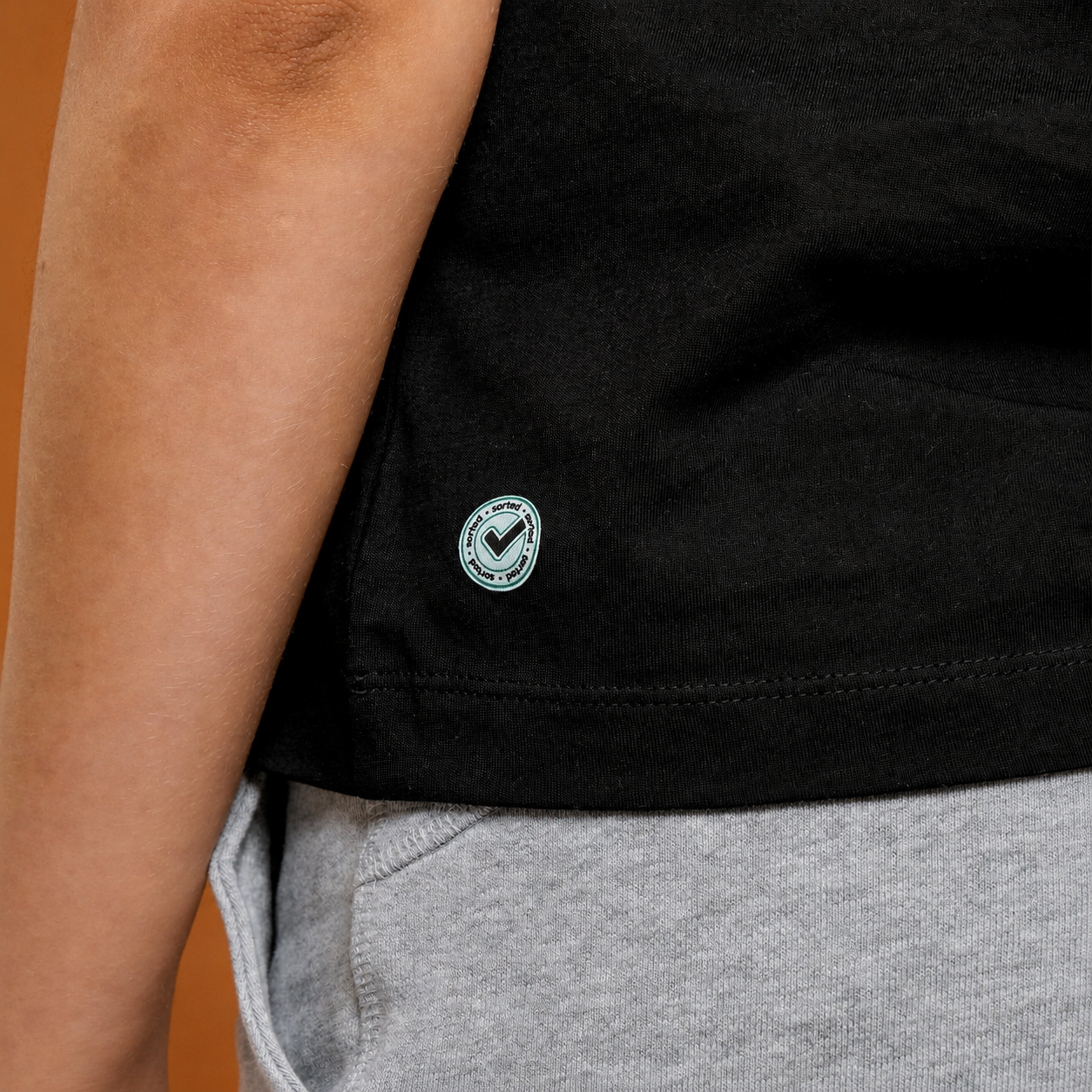 Organic Cotton Cropped T-Shirt