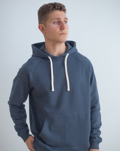 Men's Organic Cotton Midweight Raglan Hoodie