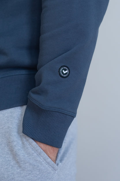 Organic Cotton Midweight Raglan Quarterzip