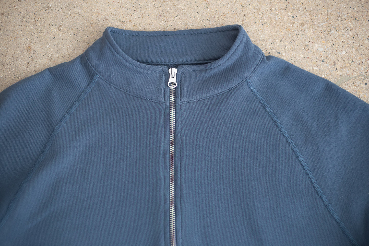 Organic Cotton Midweight Raglan Quarterzip