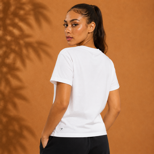 Organic Cotton Cropped T-Shirt