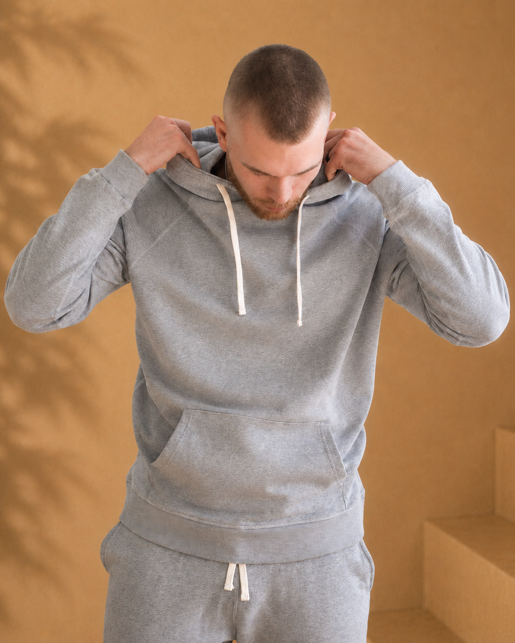 Men's Organic Cotton Midweight Raglan Hoodie