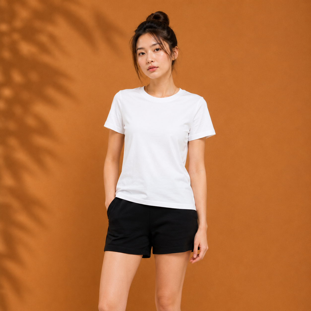 Organic Cotton Cropped T-Shirt