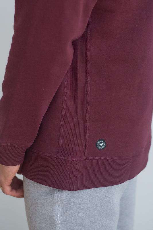 Organic Cotton Midweight Raglan Crewneck