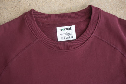 Organic Cotton Midweight Raglan Crewneck