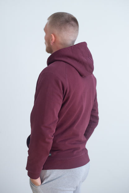 Men's Organic Cotton Midweight Raglan Hoodie