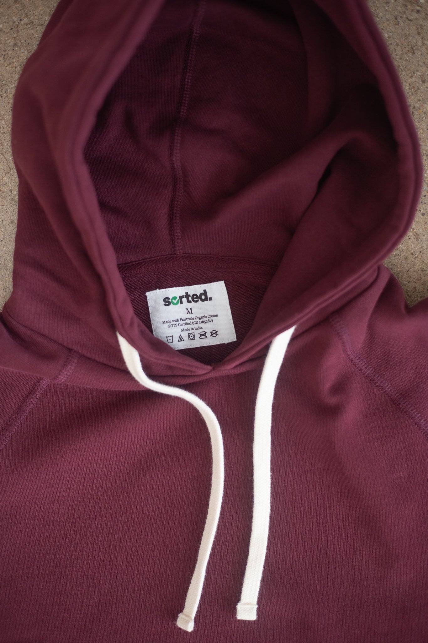 Men's Organic Cotton Midweight Raglan Hoodie