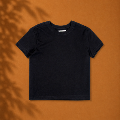 Organic Cotton Cropped T-Shirt