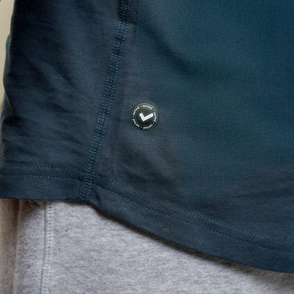 Organic Cotton Midweight T-Shirt Curved Hem