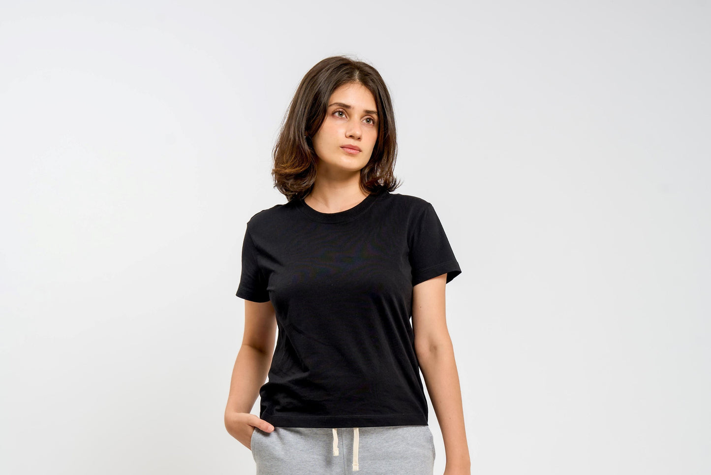 Organic Cotton Cropped T-Shirt
