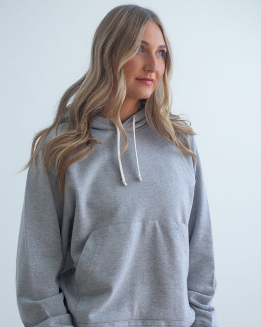 Women's Organic Cotton Midweight Raglan Hoodie