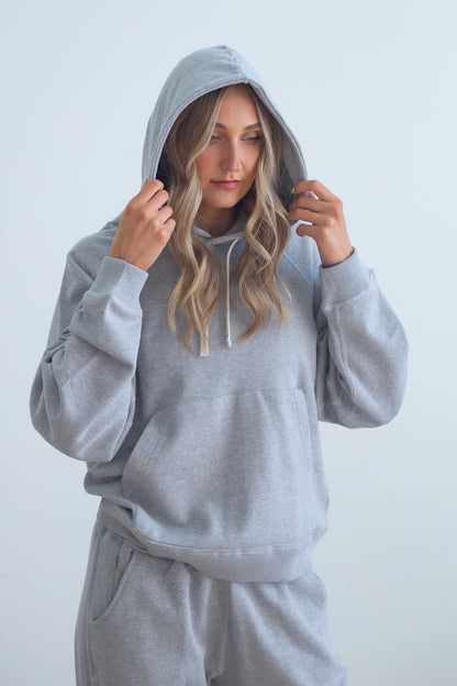 Women's Organic Cotton Midweight Raglan Hoodie