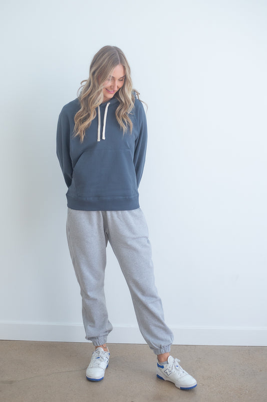 Women's Organic Cotton Midweight Raglan Hoodie