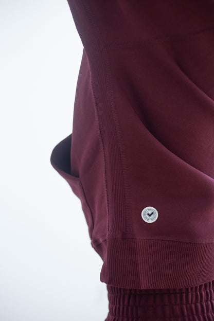 Women's Organic Cotton Midweight Raglan Hoodie