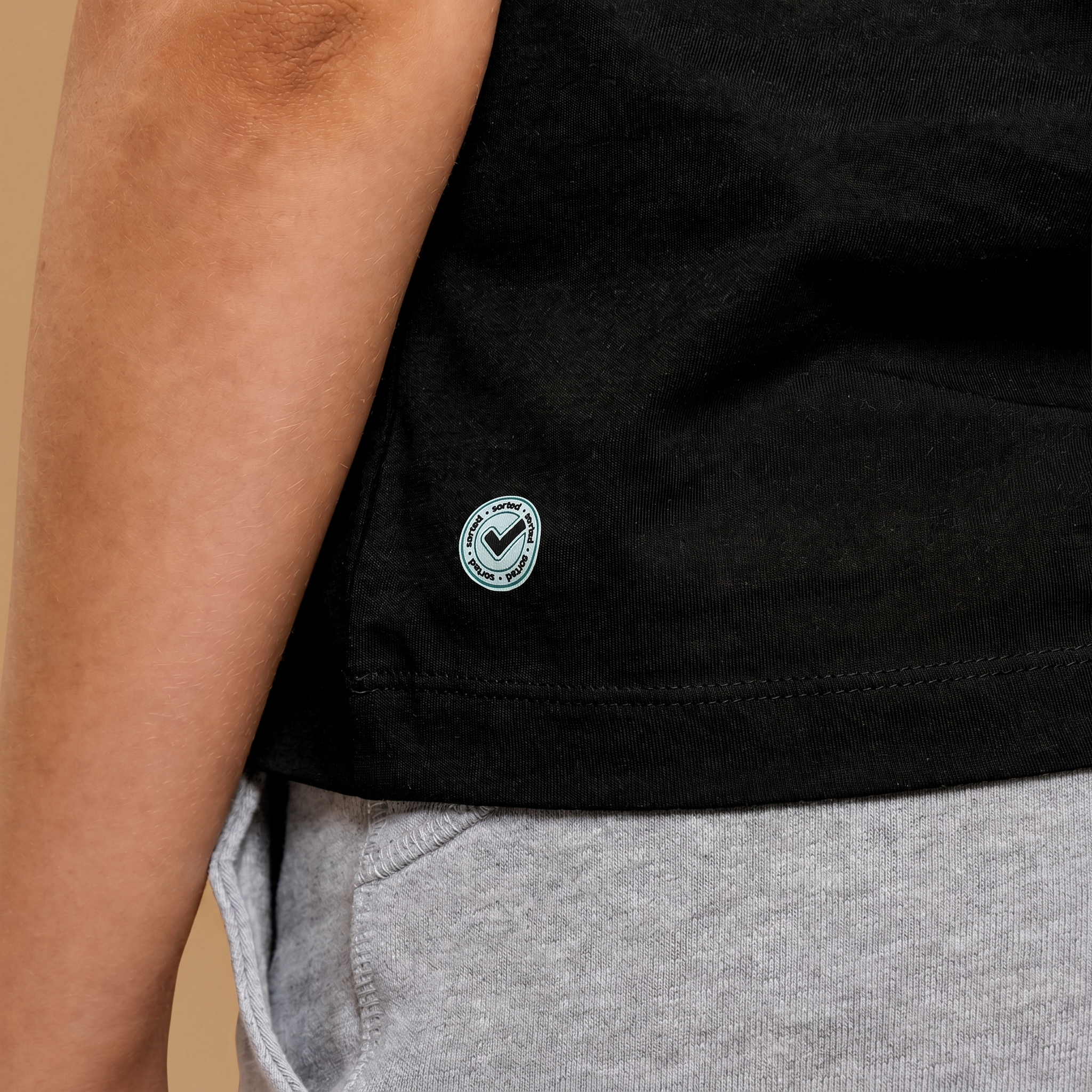 Organic Cotton Cropped T-Shirt