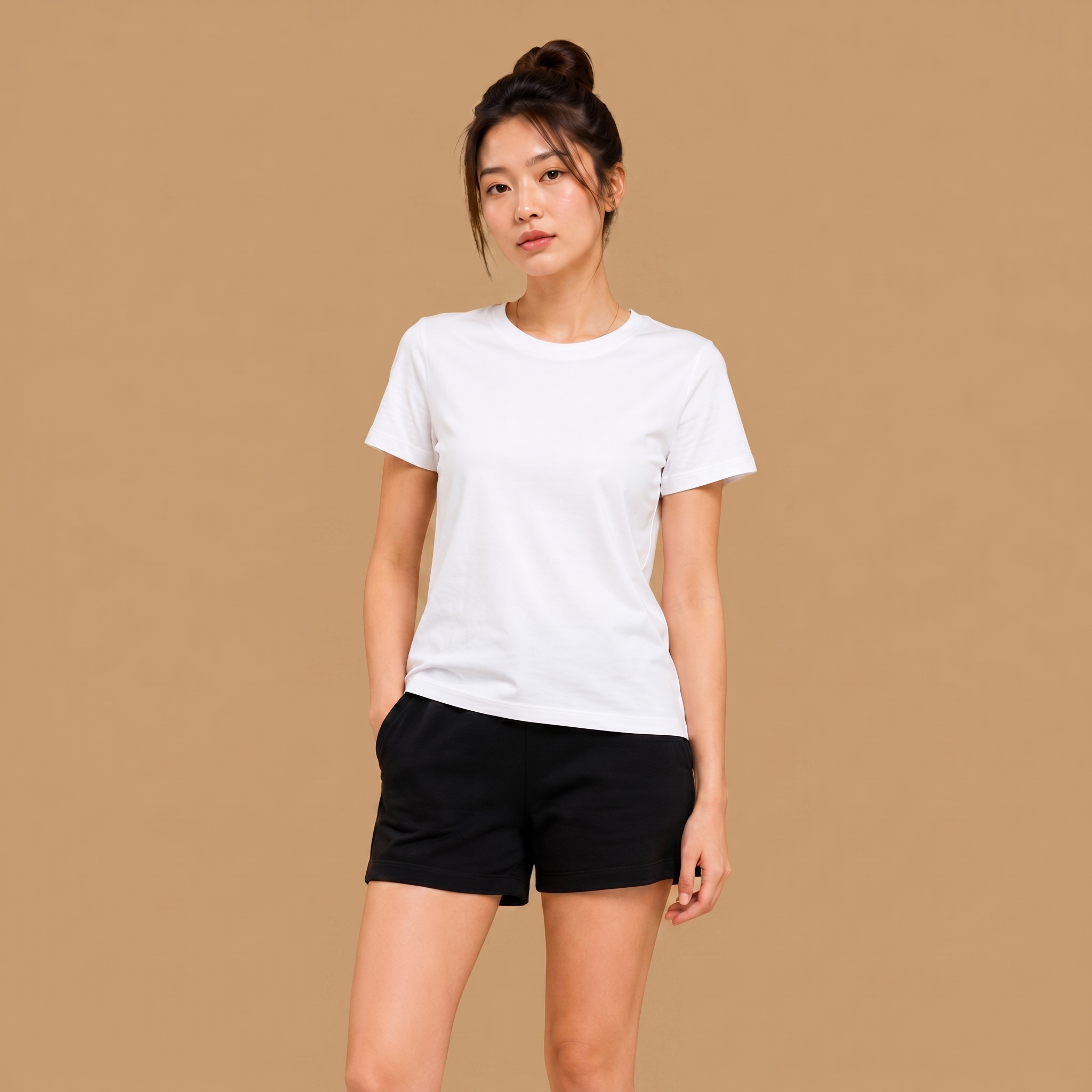 Organic Cotton Cropped T-Shirt