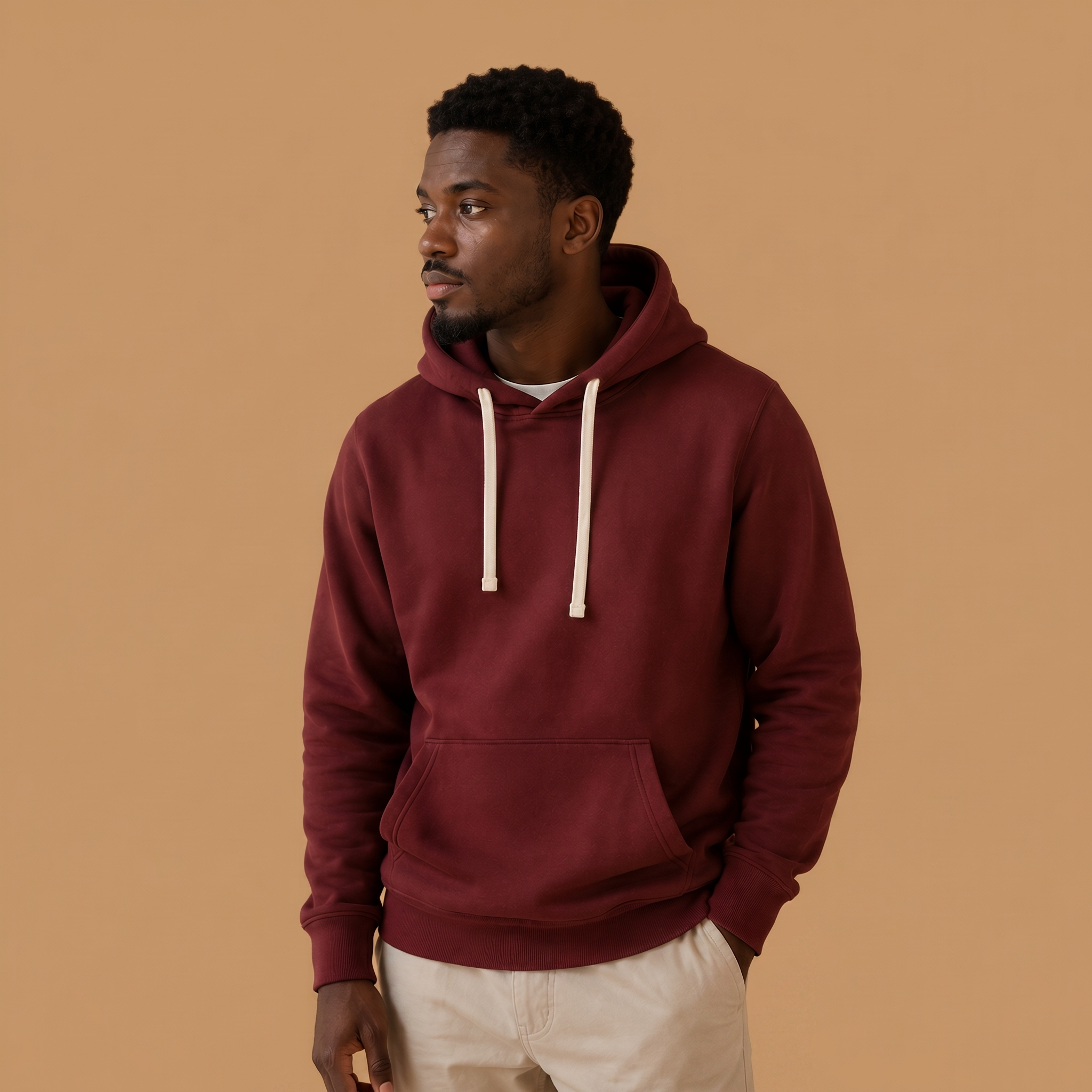Men's Organic Cotton Midweight Raglan Hoodie