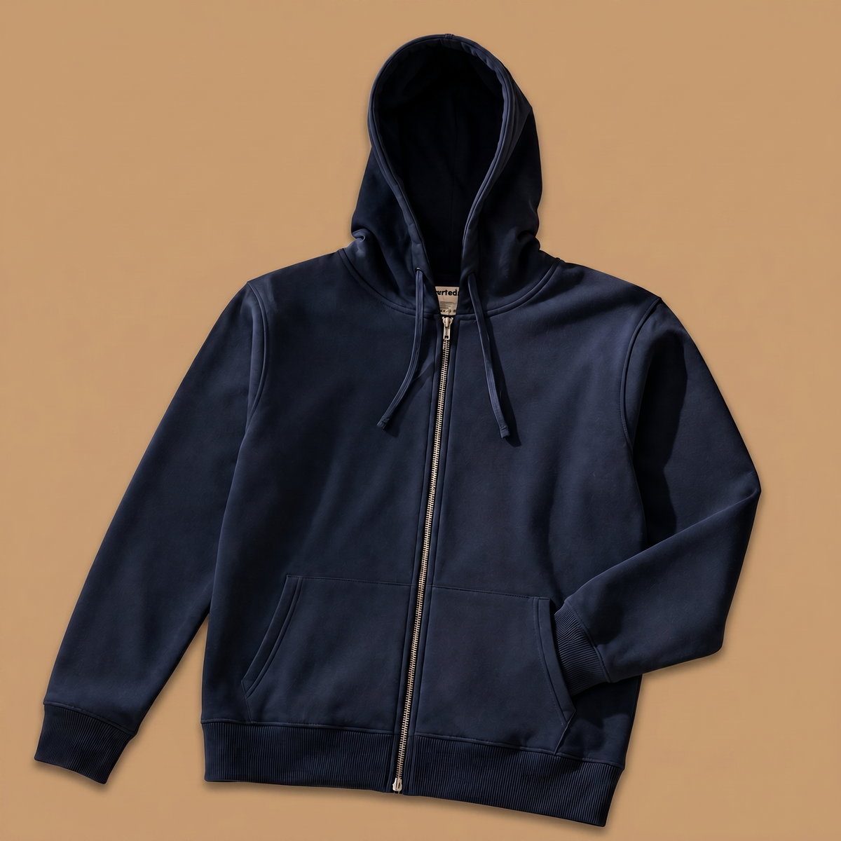 Organic Cotton Heavyweight Fleece Zip Up Hoodie