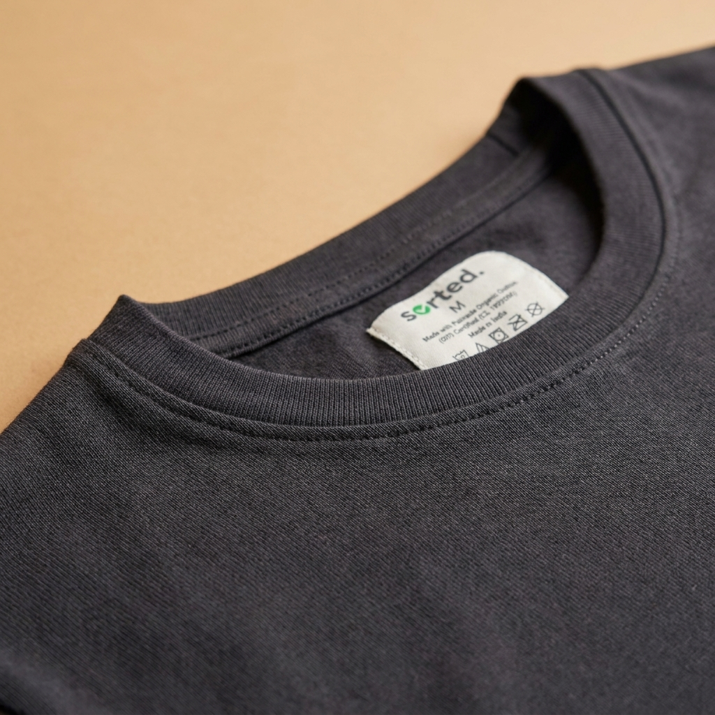 Organic Cotton Long Sleeve Pocket T-Shirt